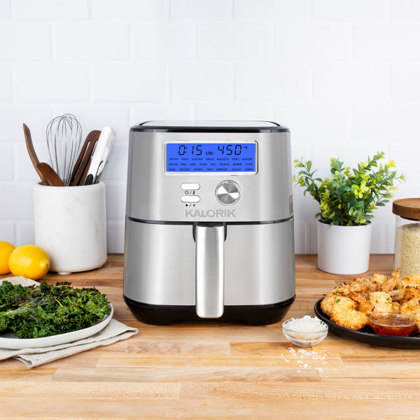 Kalorik MAXX® Plus 4 Quart Digital Air Fryer & Reviews Wayfair